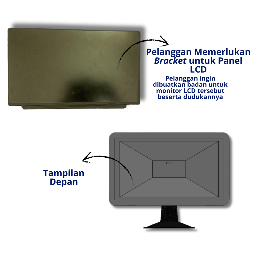 Manufaktur LCD Bracket